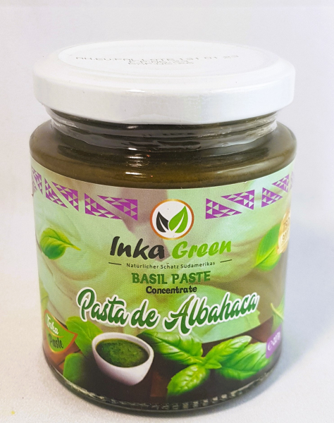 PASTA DE ALBAHACA - INCA GREEN 8 OZ (227 g)